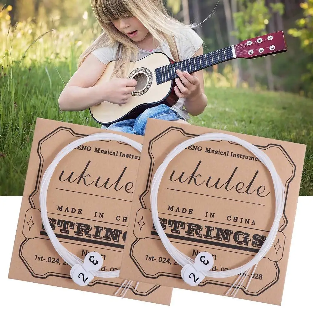 

1 Set Nylon Ukulele Strings Universal Mellow Guitar Strings Tone Replacement Classical Guitar Strings