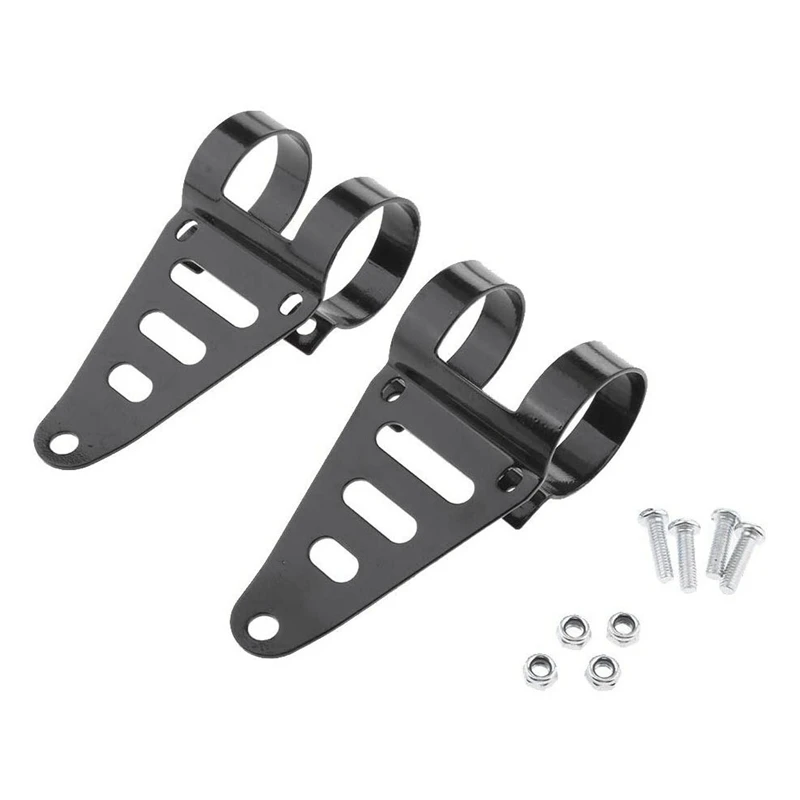 Universal 41-43Mm Motorcycle Headlight Brackets Head Light Lamp Holder