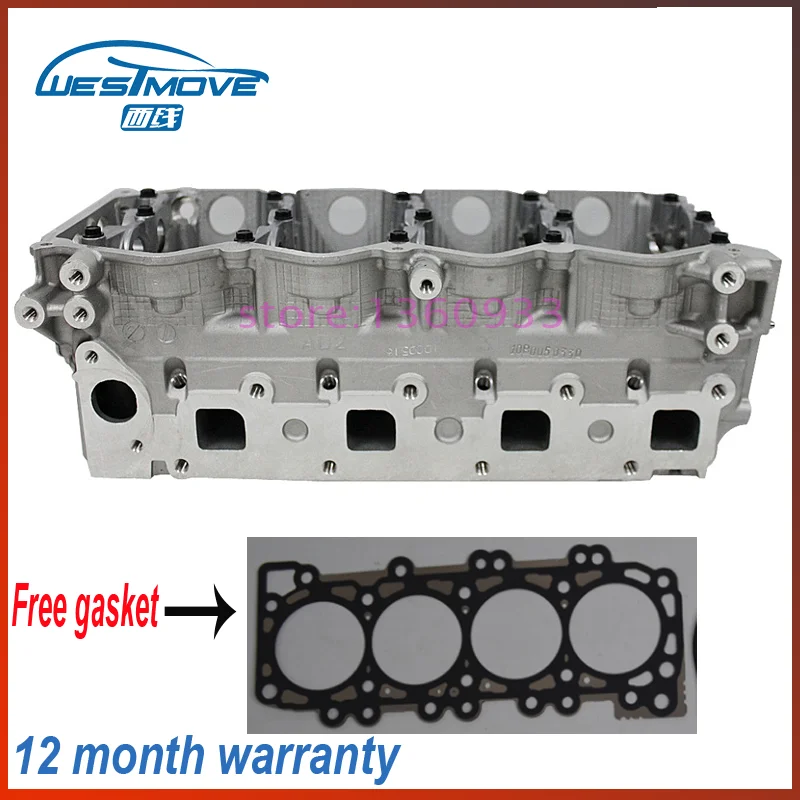 cylinder head 11040-5M000 11040-5M300 11040-5M301 11040-5M302 NS012S ADN17704C XX-NS012S JNS012S WG1011000  for NISSAN 2.2L 2.5L