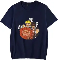 Trigun Anime T-Shirt VASH The Stampede Crewneck Short Sleeve Tee Unisex Fashion Summer Tops