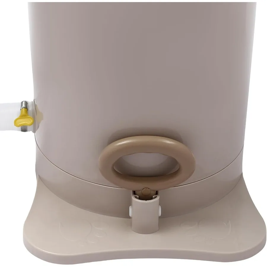 3.17Gal Portable Manual Clothes Dryer Non Electric Foot Powered Compact Mini Laundry Spin Dryer Machine for Clothes Ideal for R