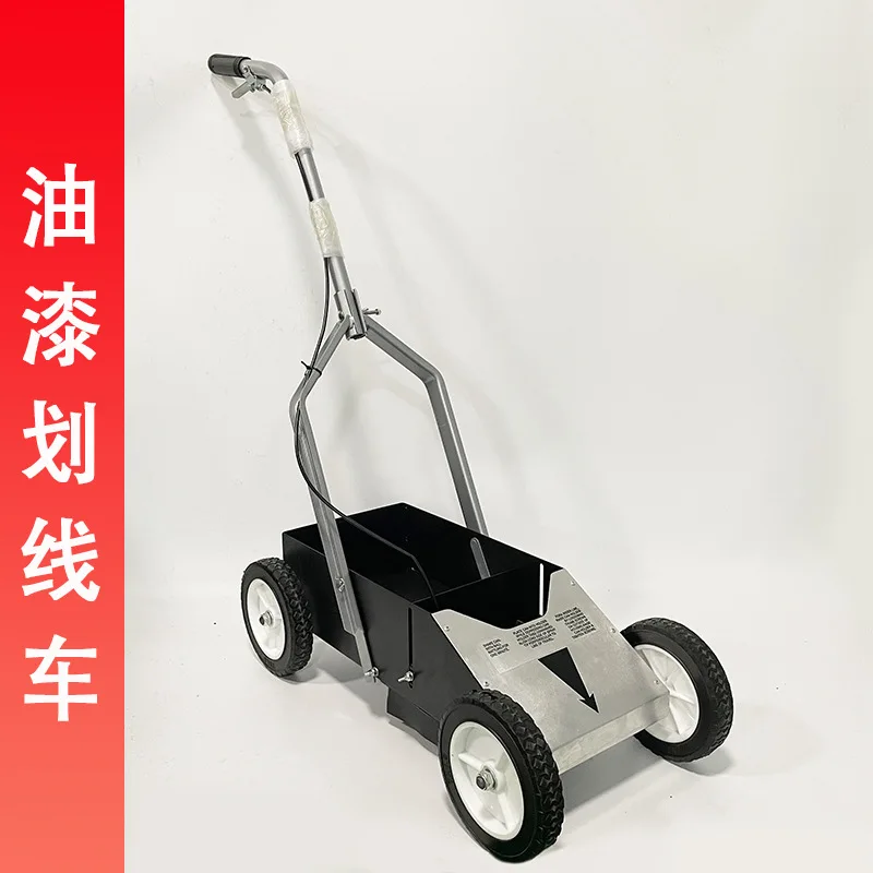 Paint scribing car, football field, school sports, athletics, playground, grass line drawer