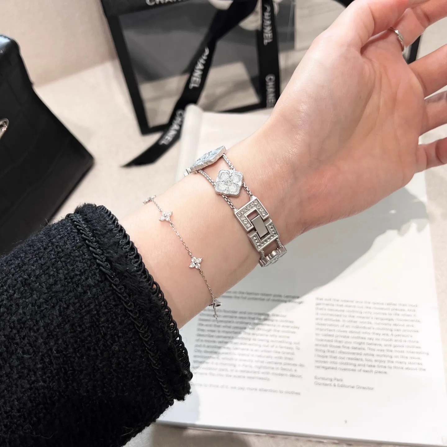 

Металлический ремешок Four-clover Diamond для Apple Watch 38 мм, 40 мм, 41 мм, 42 мм, 44 мм, 45 мм, 49 мм, модный ремешок