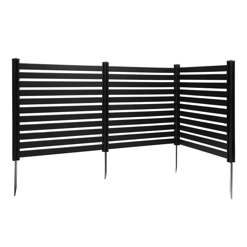 6 Feet Privacy Screen Yard Fence with Bamboo Material and Wind-resistant Structure for Backyard & Balcony
