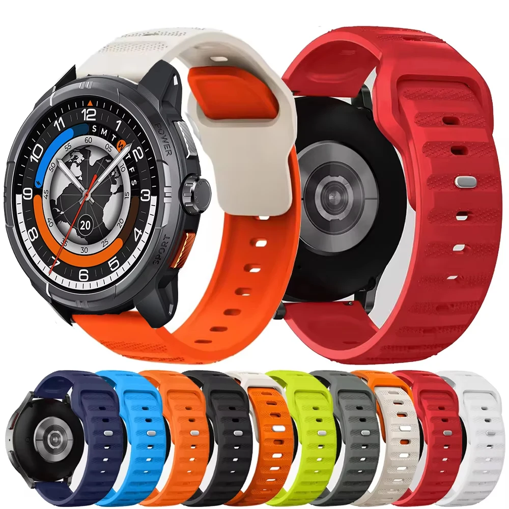 22mm Sport Silicone Strap For HAYLOU Solar Ultra Bracelet Band For Haylou Watch 2 Pro 4 4S/Solar 5/RT2 RT3 RS5 S8 S6 R8 GST Lite