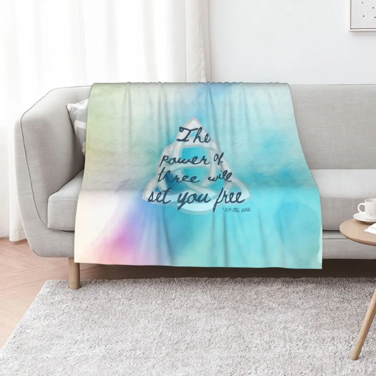 Charmed - The Power of Three Throw Blanket Cute Plaid Baby Plaid manga Sofas Plush Blankets