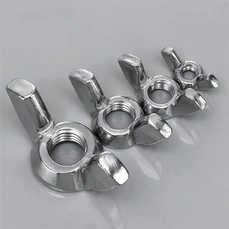 

Набор гаек-бабочек ABAB, 100 шт., из нержавеющей стали, с ручным фиксатором, для крепления, инструмент для установки гаек-бабочек