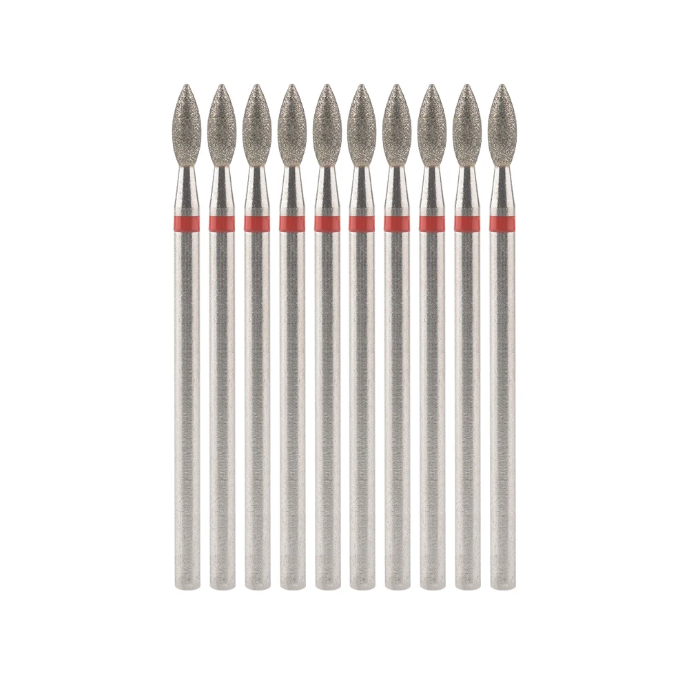 10Pcs Diamant Fräser Für Maniküre Elektrische Nagel Bohrer Bits Zubehör Pediküre Maschine Nagel Datei Gel Remover-Tool – Detail 24
