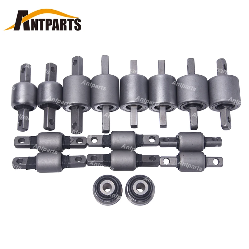 

16 шт., комплект втулок передней и задней подвески, верхний нижний рычаг управления для Ferrari 458 488 F12 California 248760 248758 262525 262526