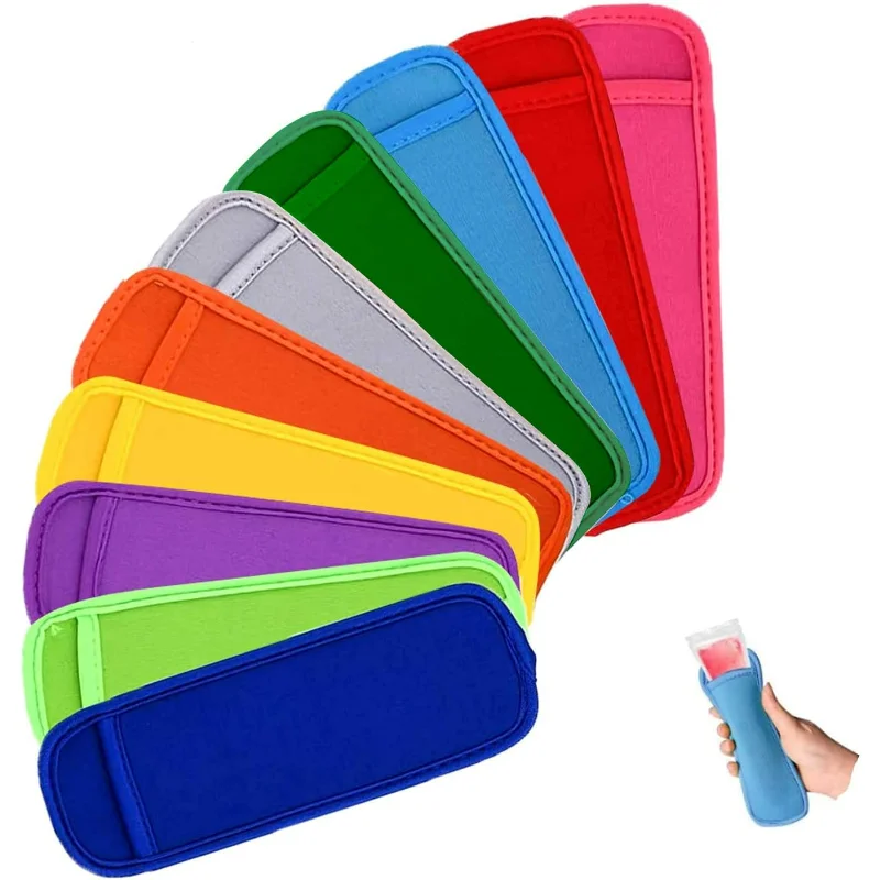 1 Pc Ice Pop Sleeves, Popsicle Holders Bags, Original Neoprene Freezer Popsicle Covers