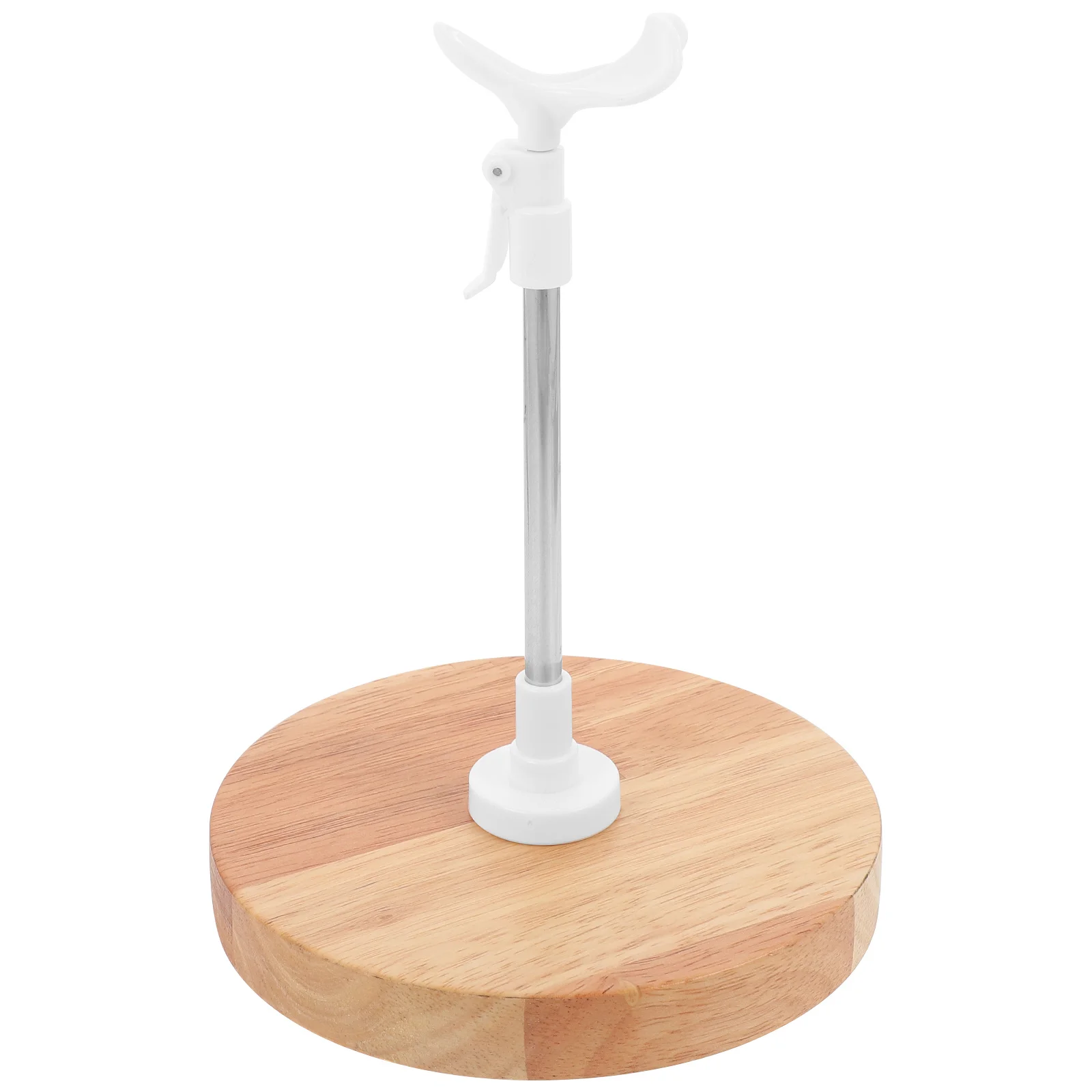 

Adjustable Wooden Stand Portable Support Bracket Action Figure Stand Compact Base Storage Rack For Small Spaces