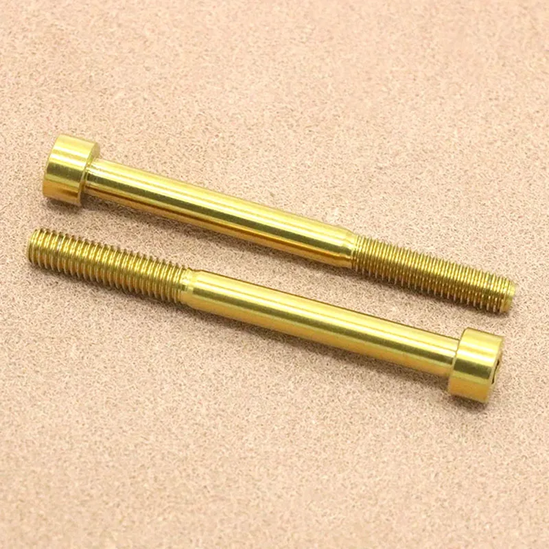 Titanium Alloy Screws For Mountain Biking 2 Screws M6 × 65mm