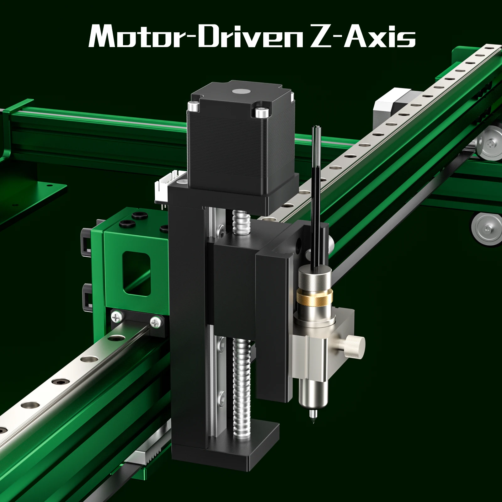 Marco de máquina de grabado NEJE 4 Max, Control de 4 ejes, asistencia de aire inteligente, área de Marco 970x582x60mm