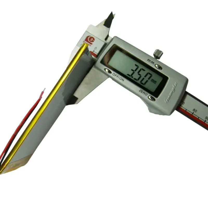 بطارية ليثيوم بوليمر 3.7 فولت عامة 3000 مللي أمبير في الساعة بسعة كبيرة 357090   بطارية كمبيوتر لوحي مدمجة بسبعة بوصات