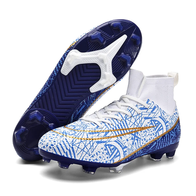 

2025 Football Shoes Professional Football Boots Men Kids Soccer Shoes Sneakers Cleats Indoor Society Futsal Original Football Sh