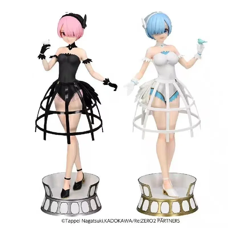[En Stock] Figura de Acción  FuRyu de Ram Rem, Re:Zero Kara Hajimeru Isekai