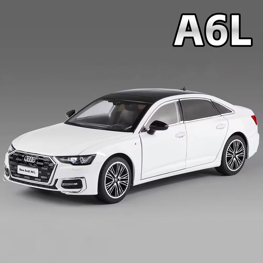 

1:24 A6L Panamera Cars Toy Models Alloy Diecast 6 Doors Opened Miniature Vehicle Wheel Pull Back Car Children's Interactive Toys