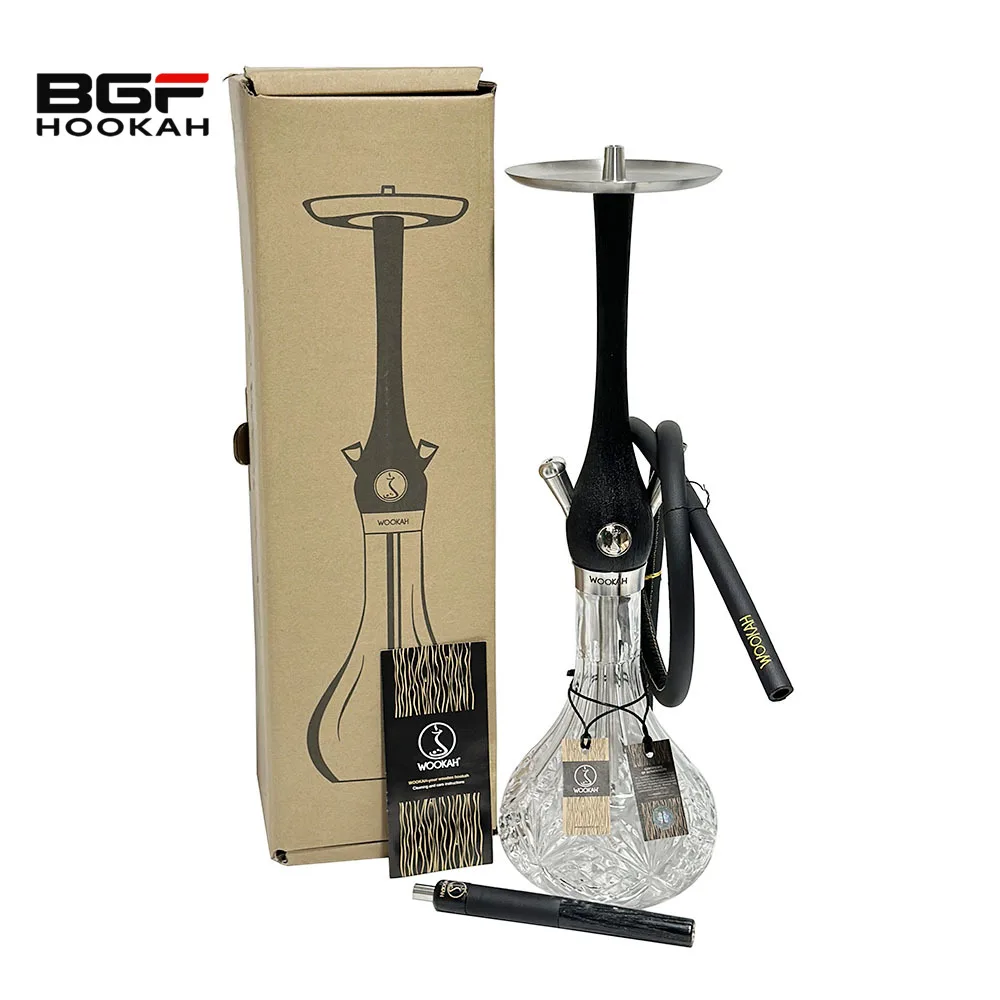 Stainless Steel Colorful Wookah Hookah Set Shisha Smoking Accessories Narguile Sheesha Hookah Set