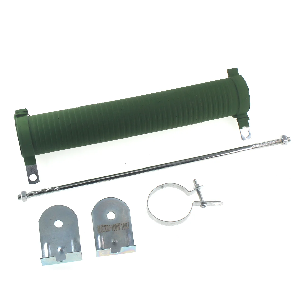 RX20 50W 100W 200W 3000W resistenza a filo avvolto regolabile ad alta potenza carico freno reostato scorrevole 10 20 30 40 50 100 150 500 Ohm