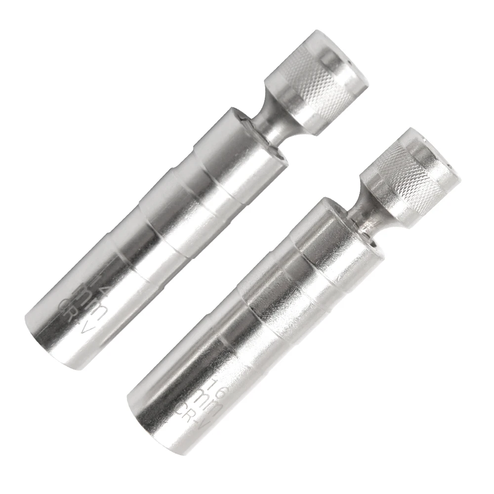 Universal Magnetic Spark Plug Sleeve Thin-walled Universal Joint 14/16mm Automotive Repair Spark Plug Disassembly Tool