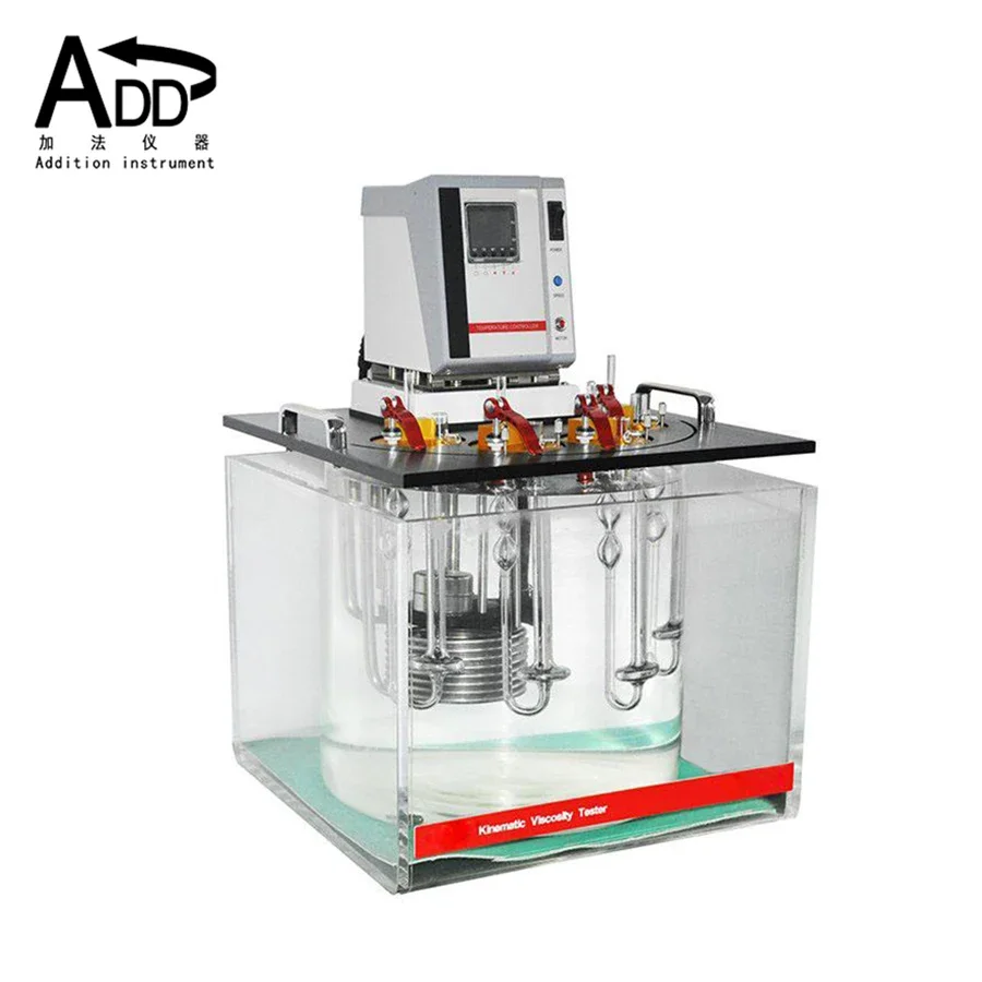 ASTM D445 Petroleumproducten Kinematische viscositeitstester Glascapillaire viscometer testapparaat