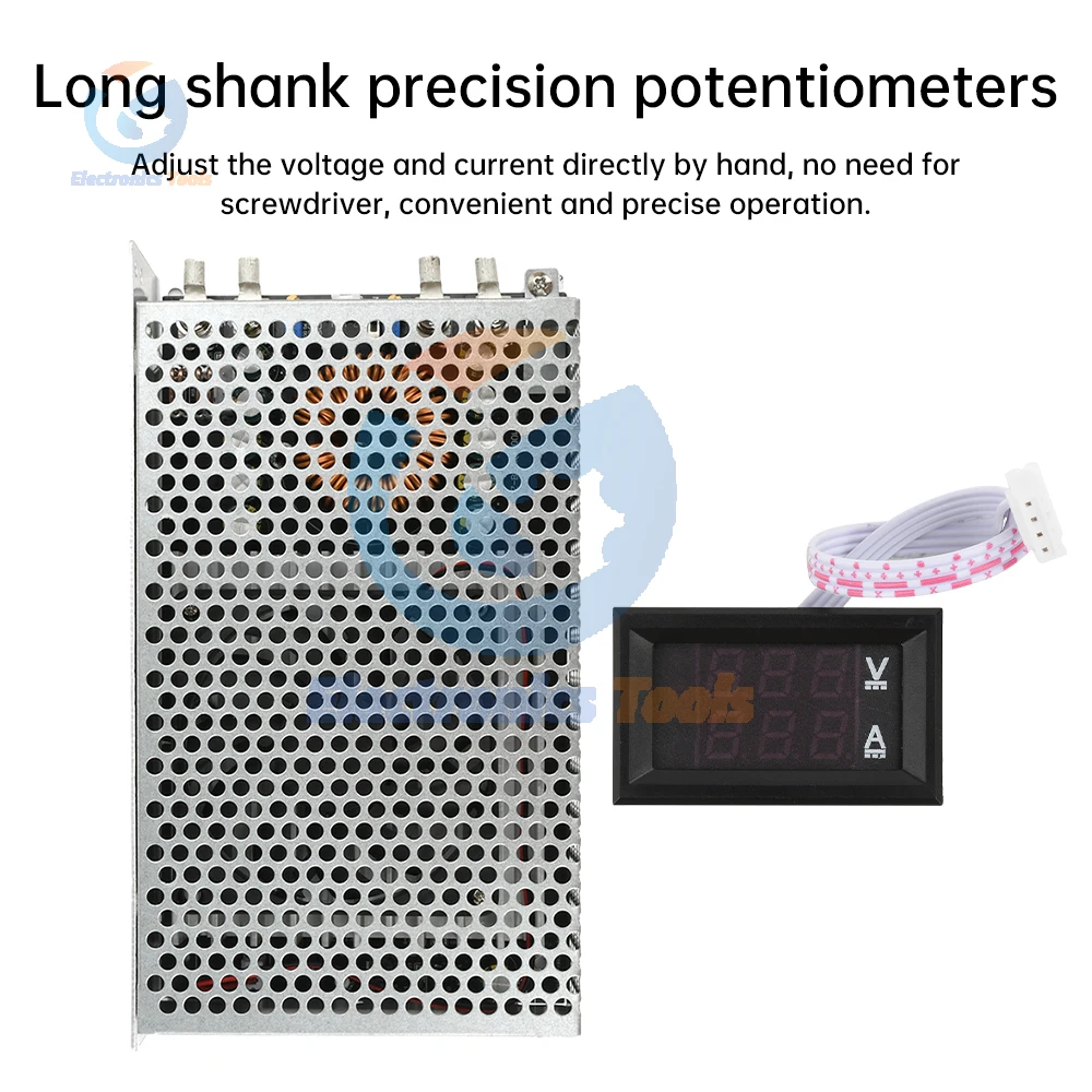 1500W DC-DC Buck Converter Module Adjustable Power Supply DC 15V-90V to DC2.5V-72V 50A Constant Voltage Current Step-Down Module