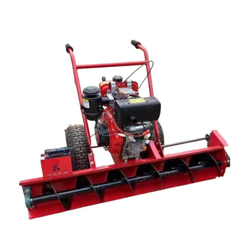 

Spiral Walk-Behind Snow Plow Small Full Gear Road Snow Shoveling Snow Clearing Magic Multi-Speed Adjustable