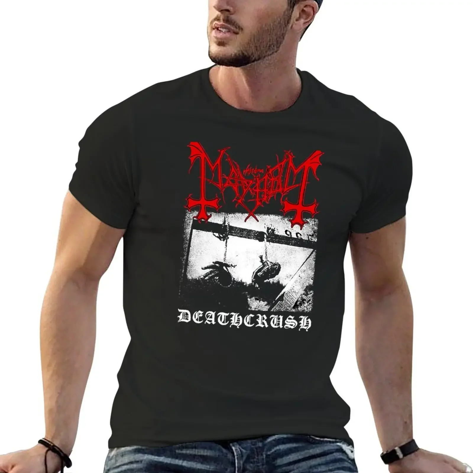 Mayhem Deathcrush For Men And Women T-Shirt blue lock man t shirt graphics cotton t shirt men