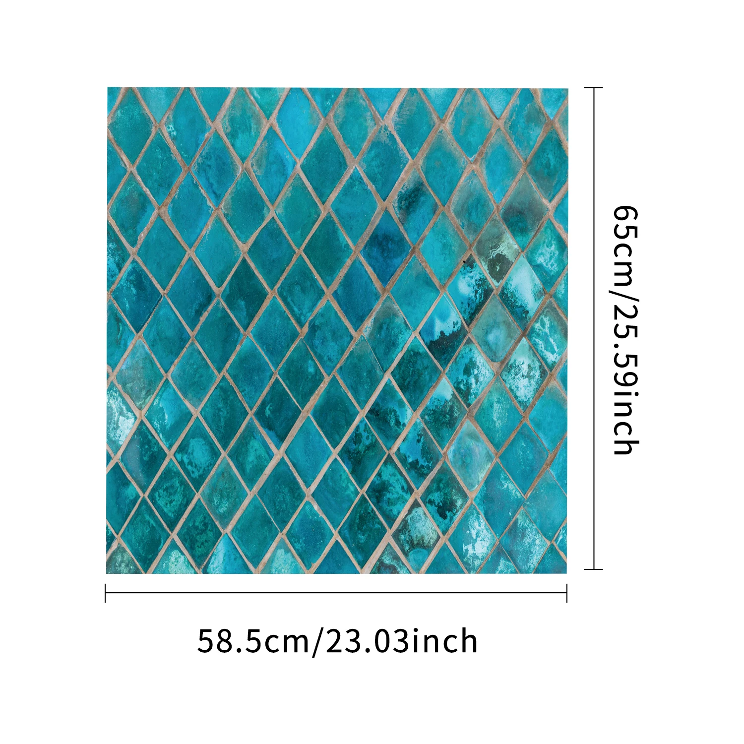 European Style Art Pattern Dishwasher Magnetic Sticker Kitchen Stove Refrigerator Waterproof Wall Sticker Home Decor 65x58.5CM