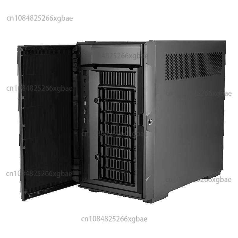 CS382 Hot-swap Micro-ATX NAS PC Case 8-Bay Storage Server Chassis with Backplane