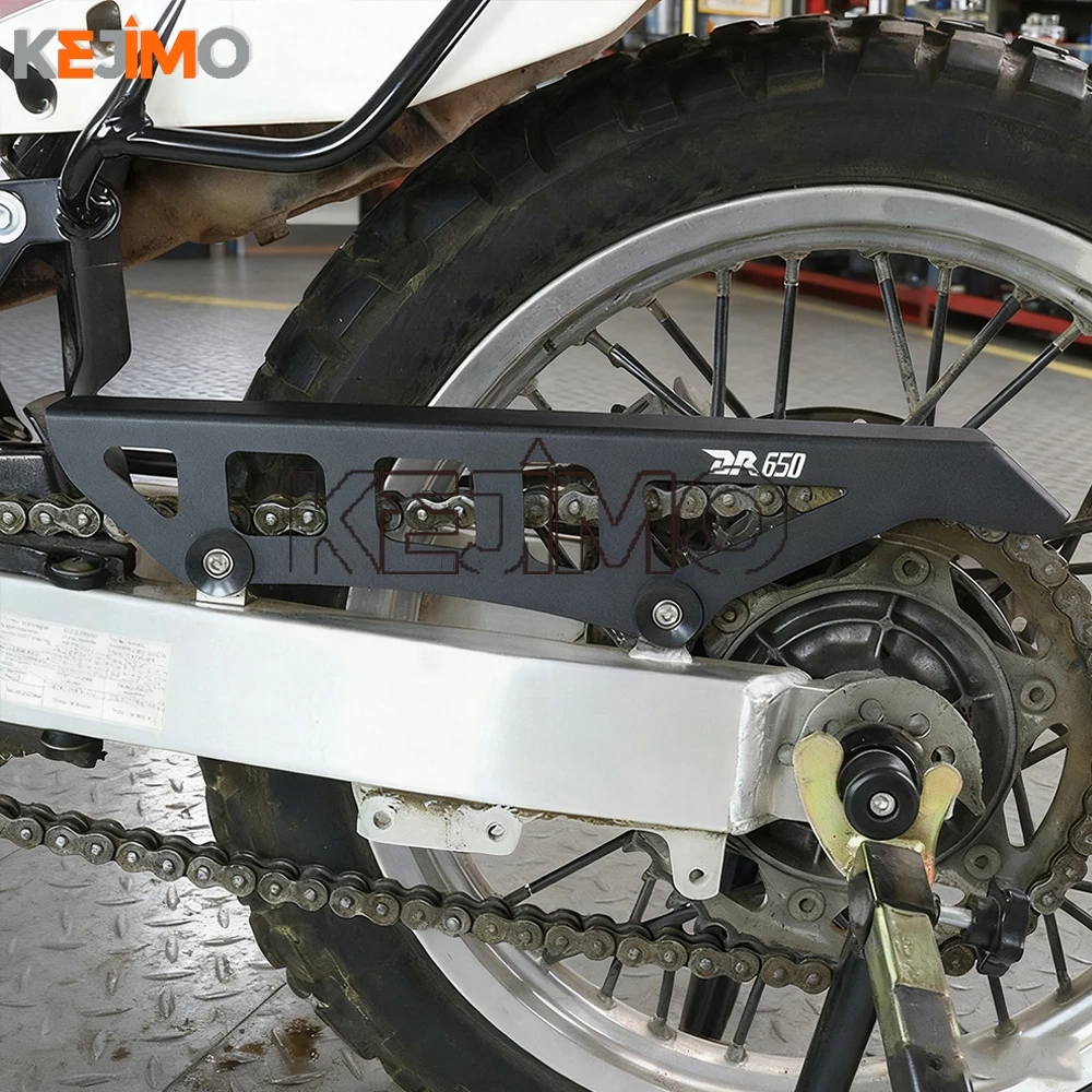 

DR650 DR650S DR650SE Motorcycle Chain Guard Protector Guide Sprocket Cover FOR SUZUKI DR 650 650S 650SE 1996-2024 2023 2022 2021