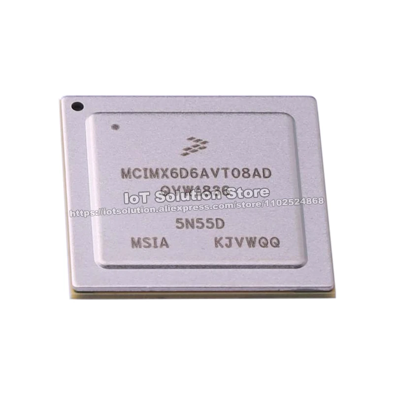 

MCIMX6D6AVT08AD 32-bit MPU, Dual ARM Cortex-A9 Core, 850MHz, FCBGA-624 Package