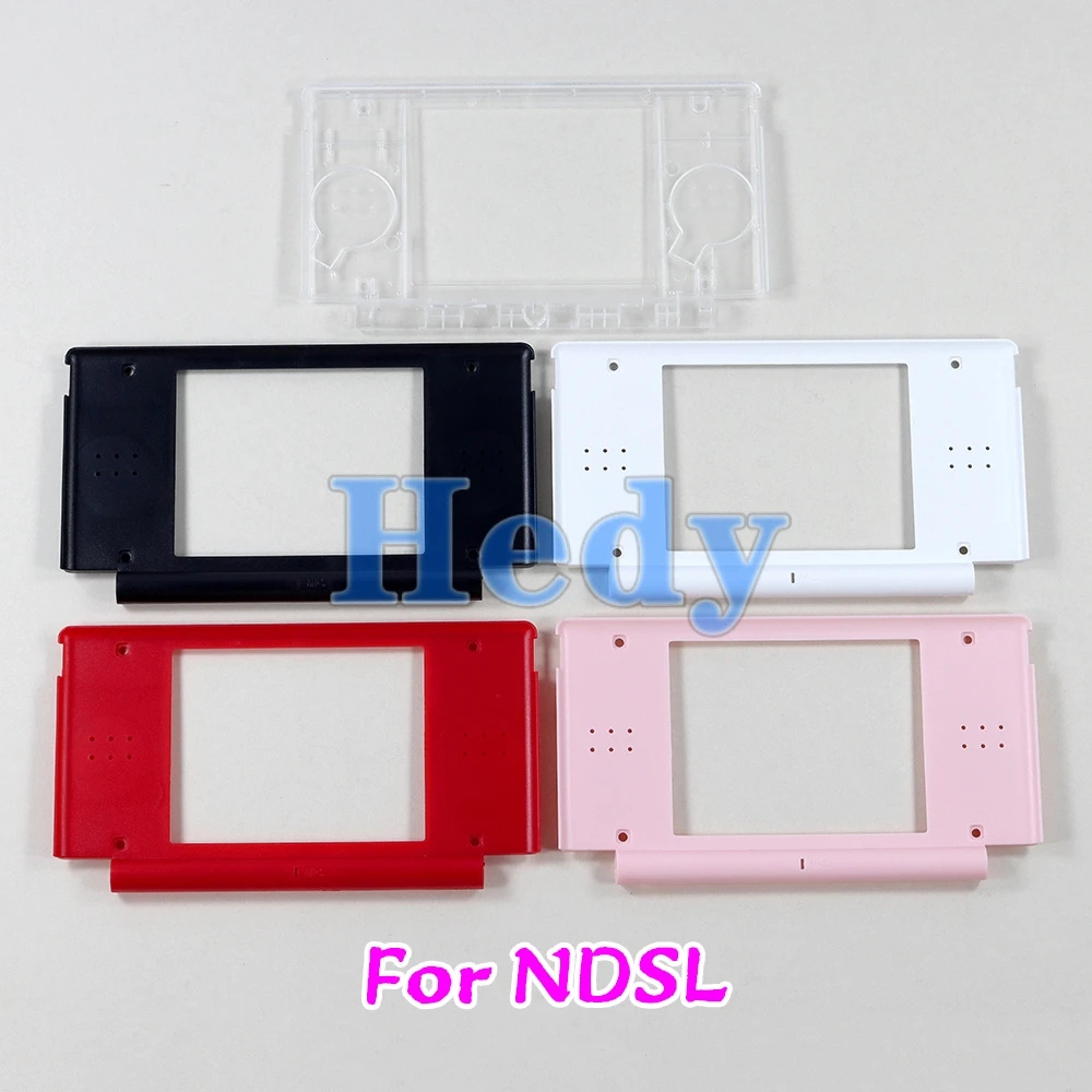 1 Uds carcasa de plástico para consola NDSL para DS Lite botón superior marco de pantalla LCD inferior carcasa carcasa frontal trasera