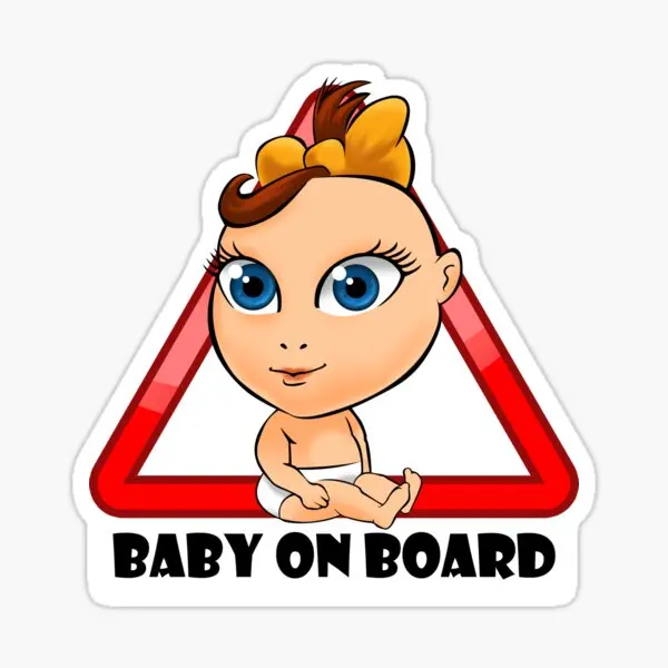 

Baby On Board Sticker Tag 19CM MD3 have baby in the car