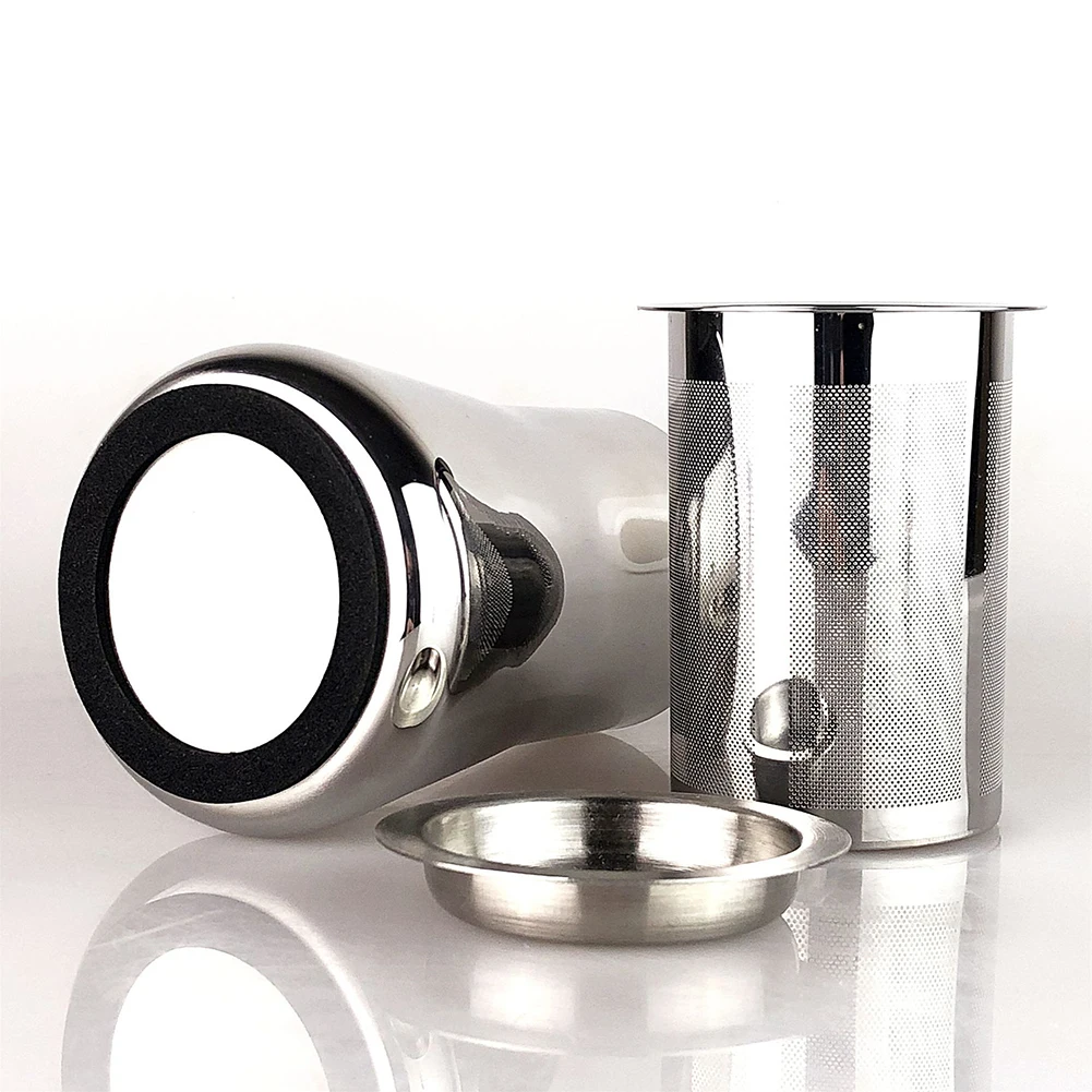 Brew Coffee Strainer Tea Coffee Infuser Filter Stainless Reusable Fine Mesh Easy To Use And Clean Coffee Maker Parts