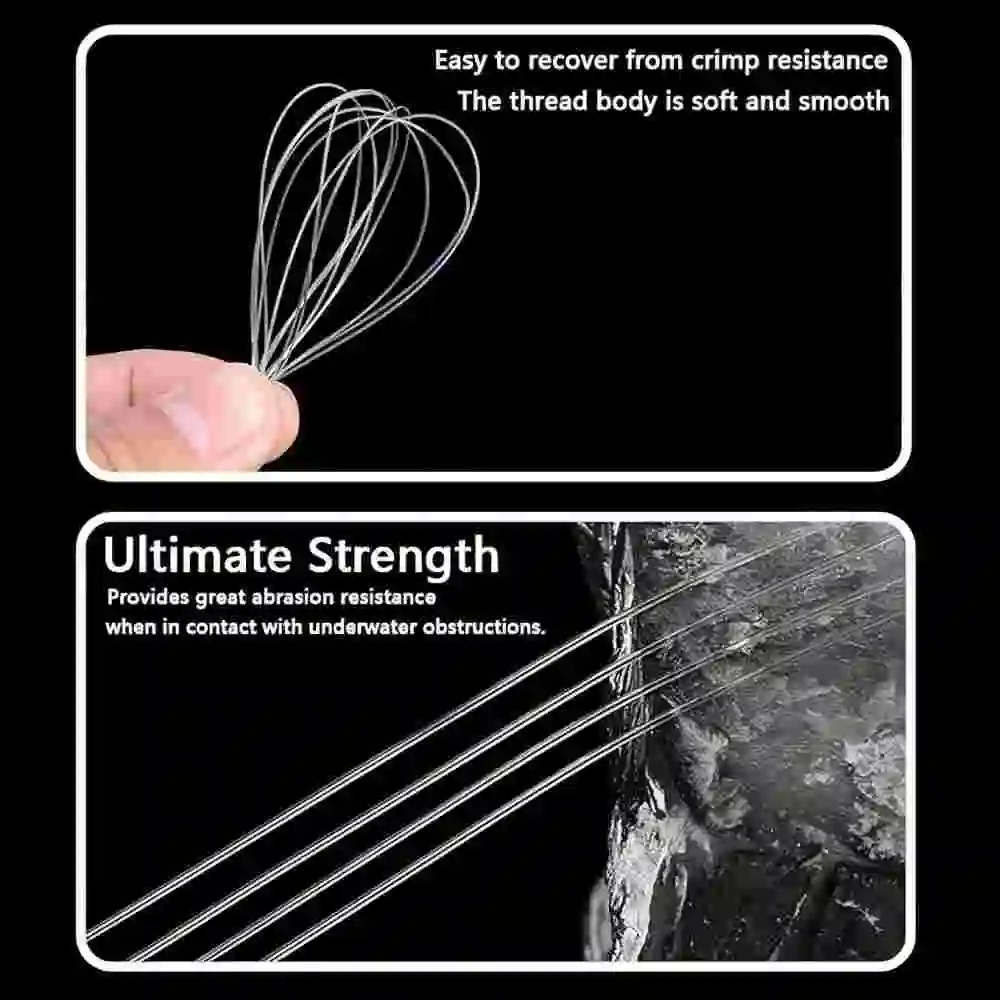 peche peche a la carpe pêche peche en mer carpe peche carpe accessoires de Ligne de pêche invisible en nylon monofilament, super bain, matériel