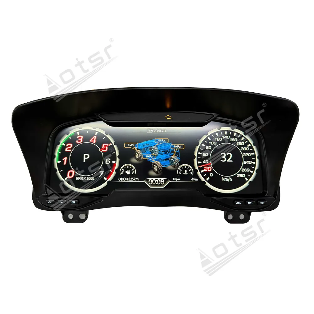 

2026, 12.3 '' for Hummer H3,2005-2010, Full LCD Instrument Panel, Digital Cluster, Speed Instrument, Spacecraft Tachometer