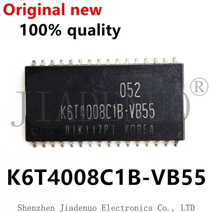 (1-2pcs)100% original New K6T4008C1B-VB55 tsop-32 Chipset