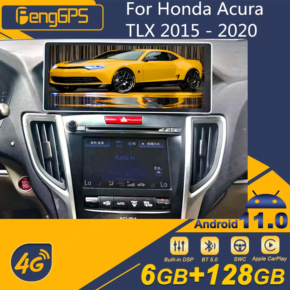 

For Honda Acura TLX 2015 - 2020 Android Car Radio 2Din Stereo Receiver Autoradio Multimedia Player GPS Navi Head Unit Screen