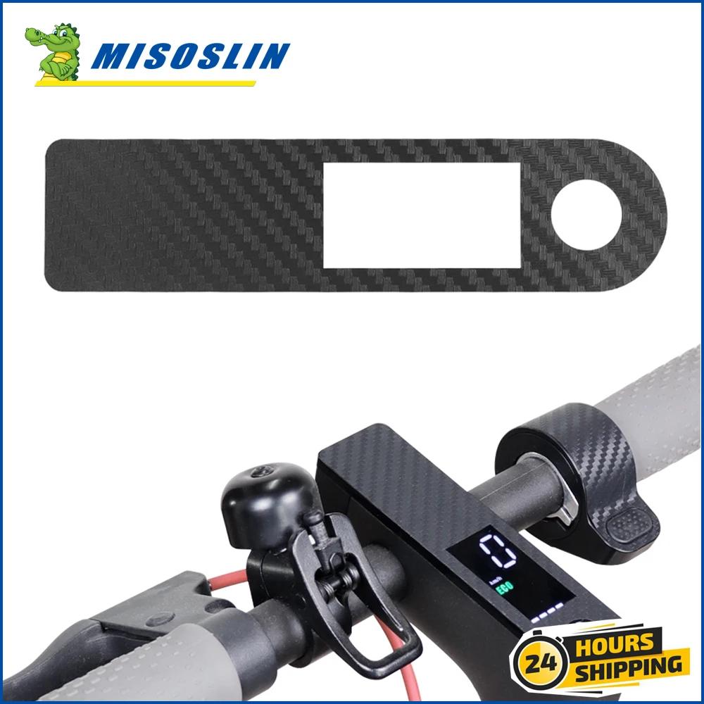 Protective Screen Film Accelerator Sticker Scooter Central Carbon Fiber PVC Sticker Case for Xiaomi M365 Pro Scooter Accessories