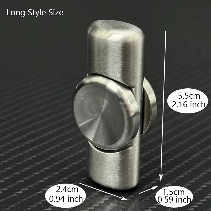 الفولاذ المقاوم للصدأ نحى الحرفية تململ سبينر موضة EDC اليد سبينر مكتب الاسترخاء ألعاب متململة أدهد أداة فكرة الهدايا #5