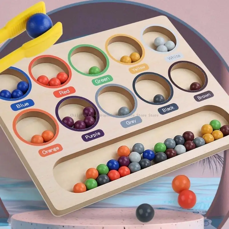 Tavolo giocattolo educativo per bambini Tavolo multifunzionale portatile per giochi manuali per l'equilibrio. Riconoscimento