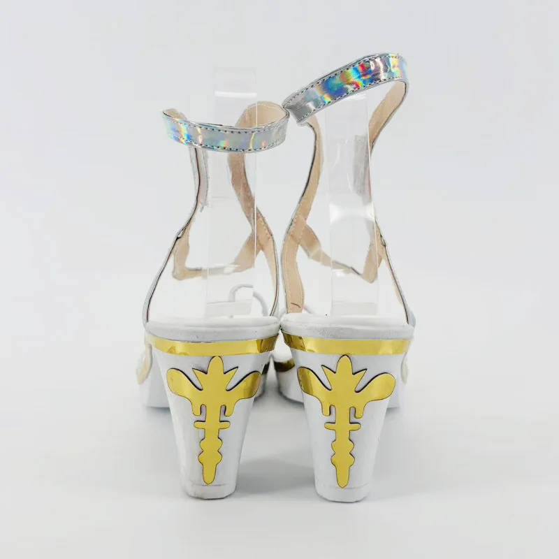 Game Wuthering Waves Cartethyia Fleurdelys Cosplay Schoenen Vrouwen Sandaal Hakken Voor Halloween Party Carnaval Schoenen Aangepast