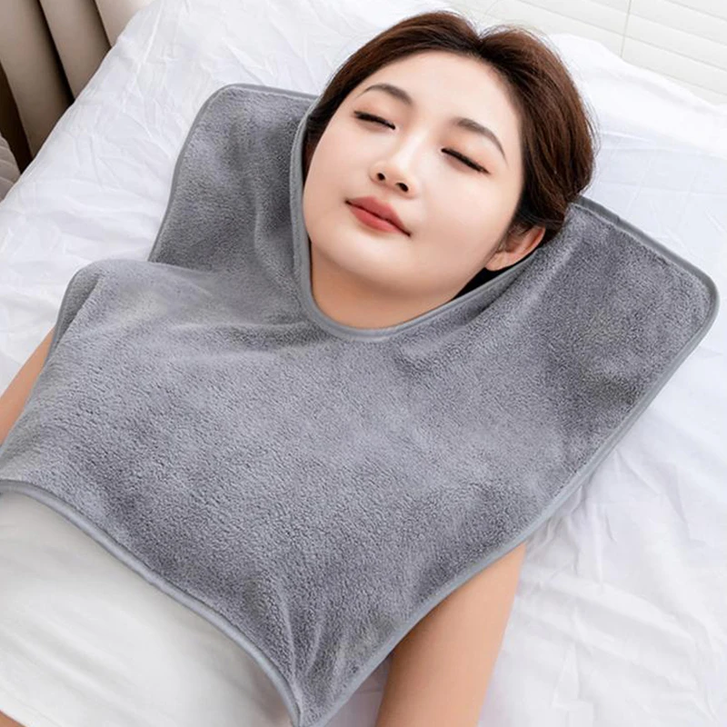 صالون تجميل العناية بالبشرة منشفة تدليك ستوكات سبا منشفة الوجه التجميل U شكل الوجه التفاف المناشف أدوات العناية بالبشرة الوجه #3