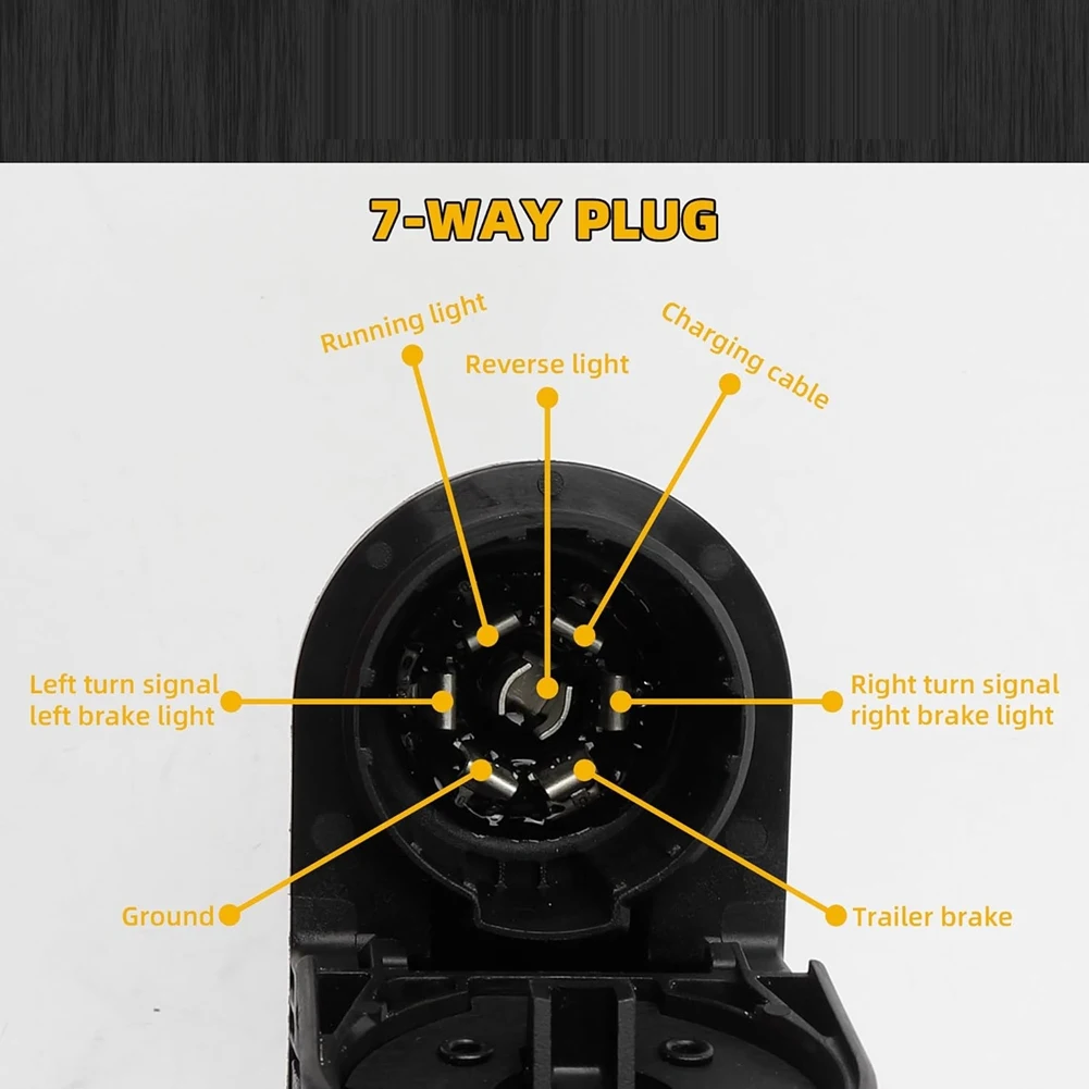 

Кабель-жгут для прицепа 56003 для Chevrolet Silverado 1500 2500HD 3500HD и GMC Sierra 1500 2500HD 3500HD, 2019-2025 гг.