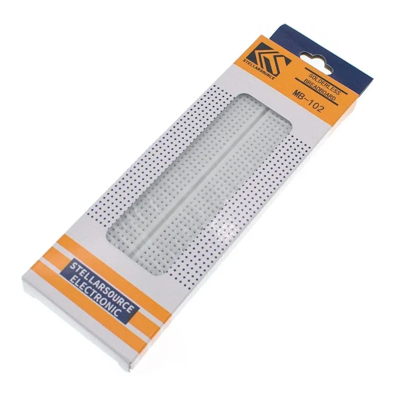 1p MB-102 MB102 Breadboard 400 830 Point Solderless PCB Bread Board Test Develop Dupont line DIY for arduino laboratory SYB-830