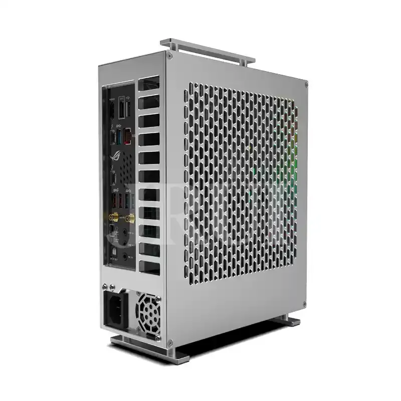 A24 V3 4L Mini ITX Case 1U Flex PSU Support Integrated Graphics Full Aluminum Chassis