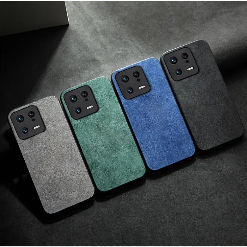 

Premium Alcantara Suede Phone Case for Xiaomi 14 Ultra Mi 13 Pro 12 12sUltra Mi11 Pro 10 All-inclusive Anti-fall Back Cover