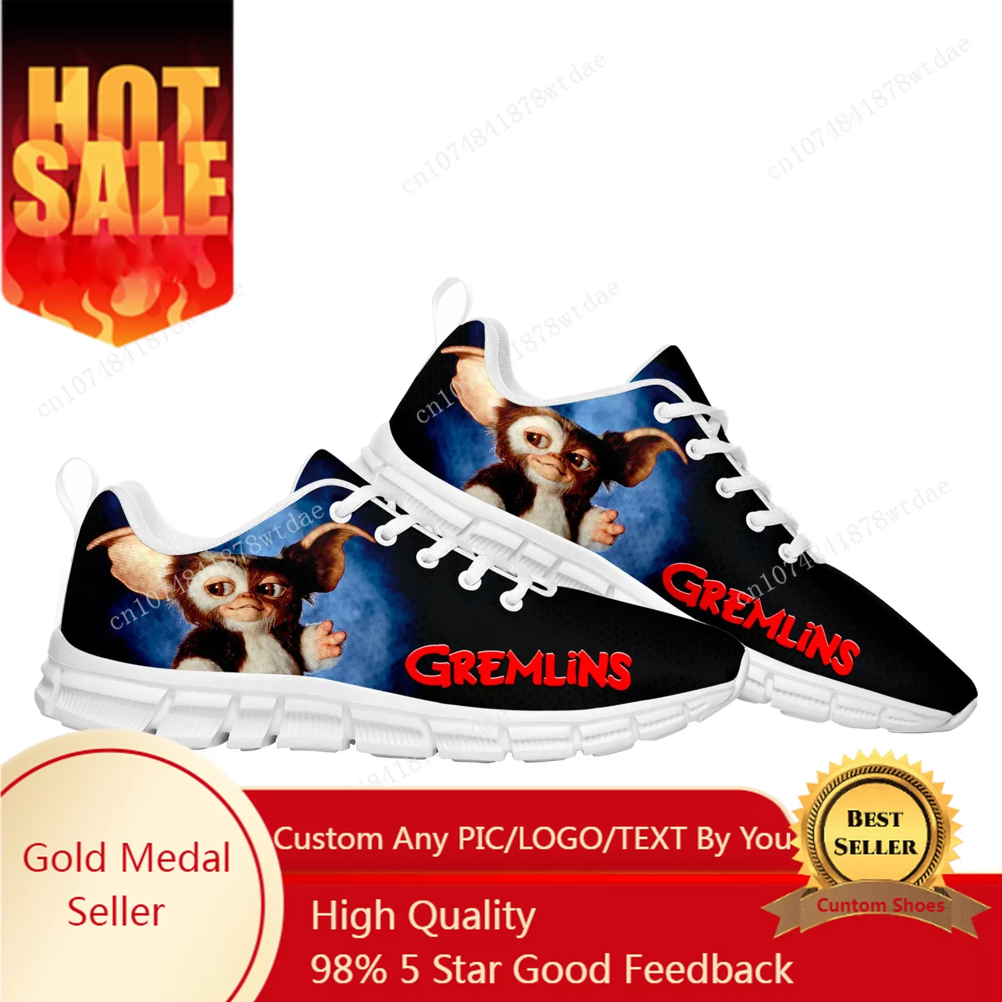 Gremlins Sportschoenen Heren Dames Tiener Kinderen Kinderen Sneakers Mode Hoge Kwaliteit Cartoon Manga Strips Sneaker Custom Schoen