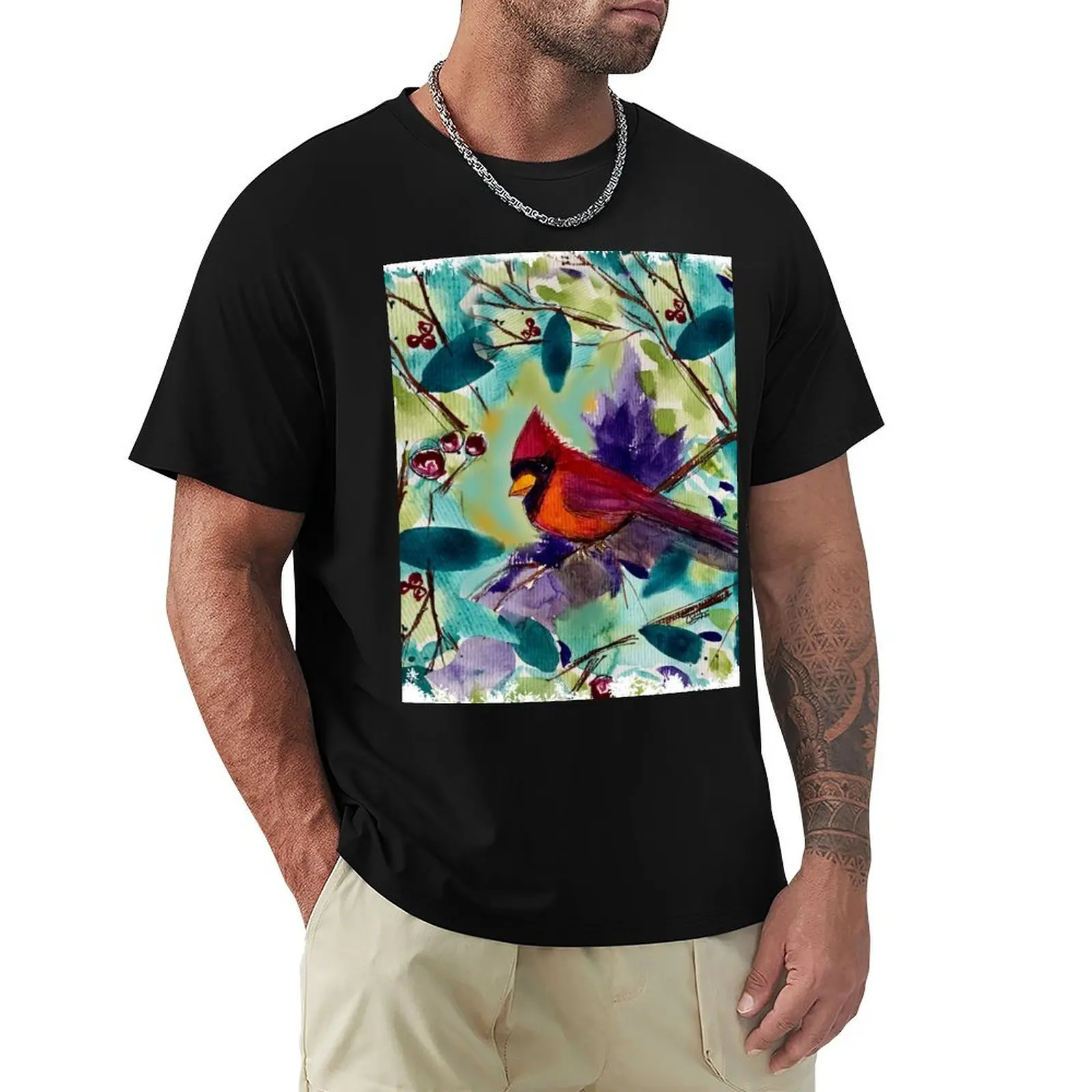 

Kim’s Cardinal T-Shirt funny shirt cotton essential t shirt T-shirts for men cotton
